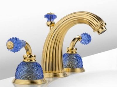 DOME Hebelgriff Diamant Blau C57