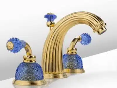 DOME Hebelgriff Diamant Blau C57
