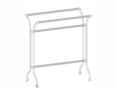FS01-6111 Handtuch-Halter freistehend