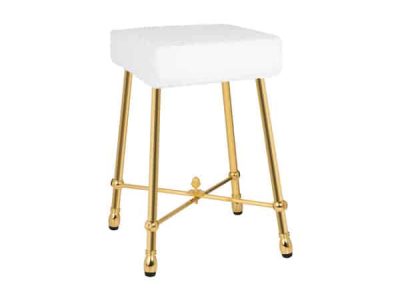 FS01-6133 Hocker quadrat Beine kanneliert