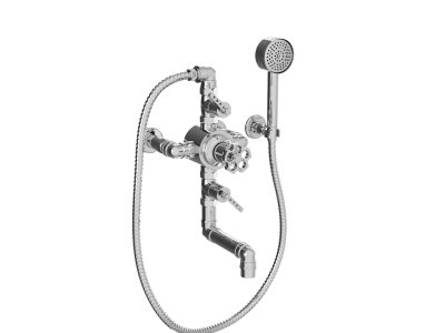 AP-Thermostat-Wannenfüll- und Brausebatterie
