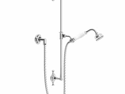 Duschgarnitur mit Wandstange