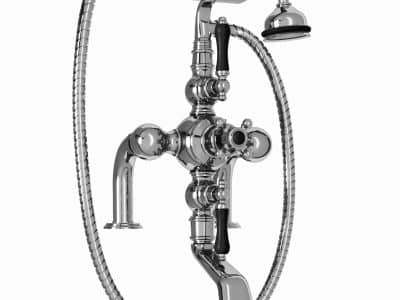 Thermostat-Wannenfüll- und Brausebatterie