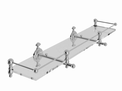 Glasablage komplett