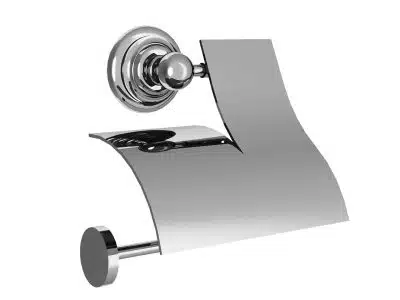 WC-Papierhalter mit Deckel