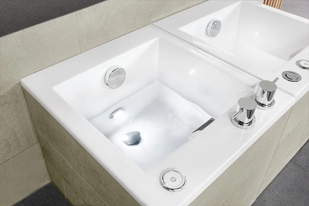 Fußbecken COMO mit LED-Farblicht