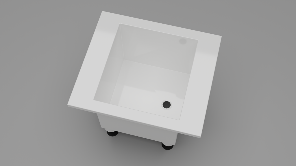 Fußbecken Como 550 x 450 x 320