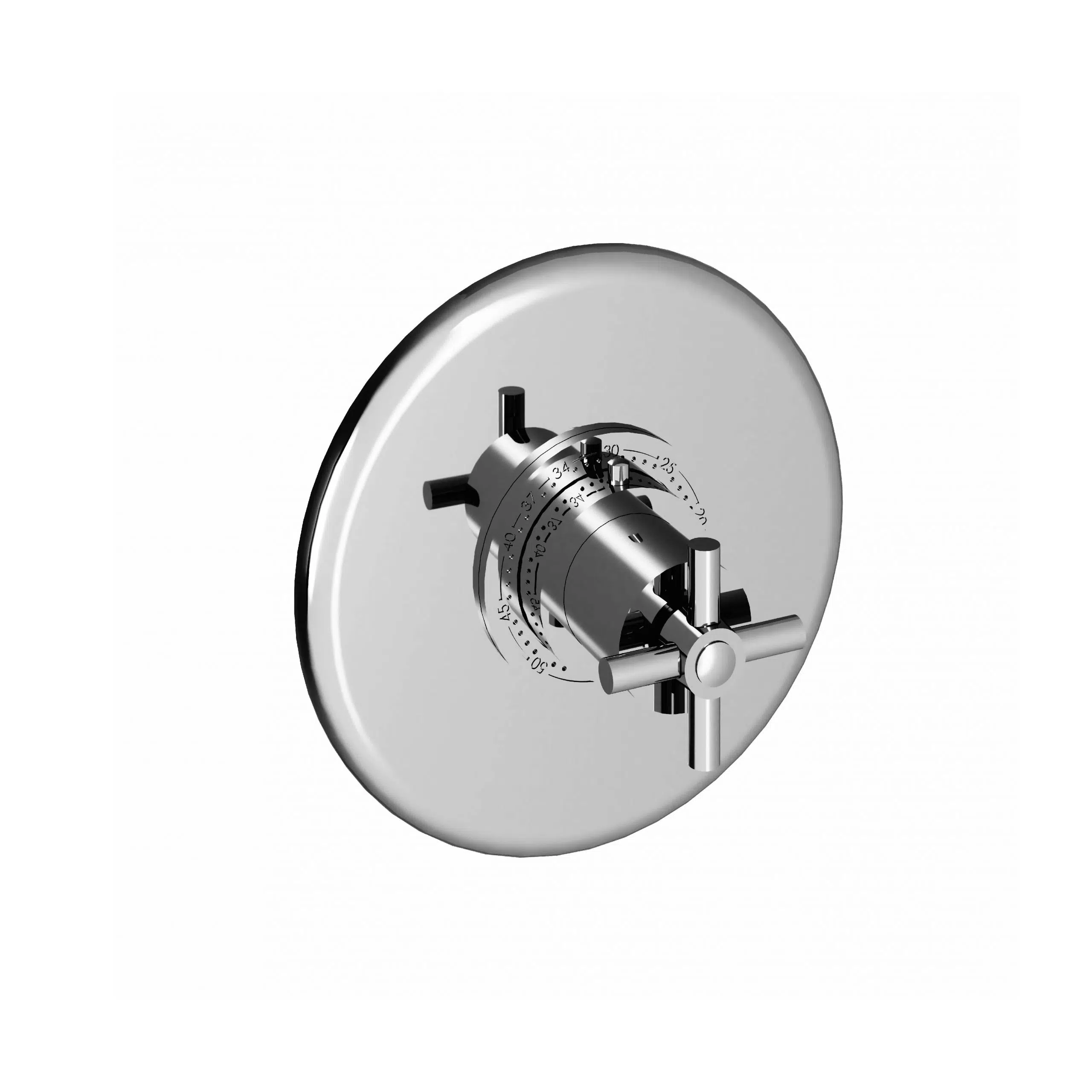 Sichtteile zu Eurotherm-Unterputz-Thermostat