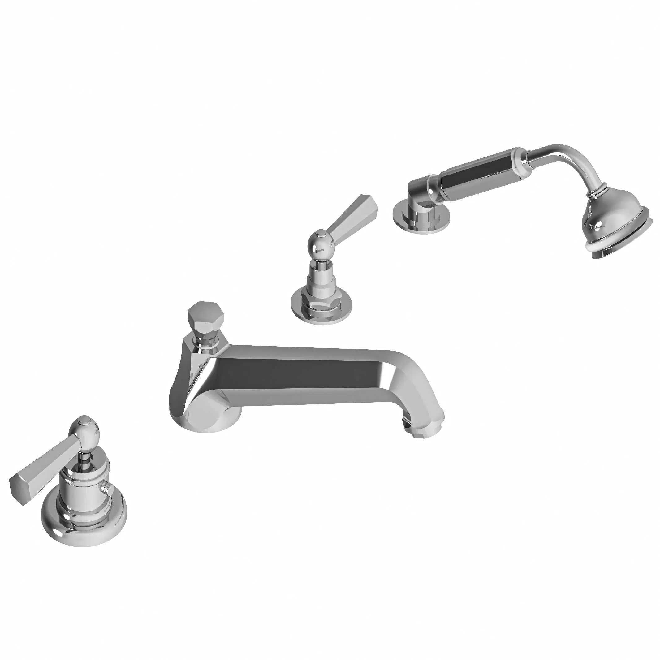 Thermostat-Badewannen-Brausebatterie