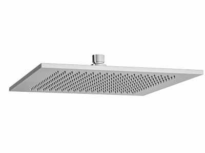 flache, quadratische Kopfbrause
