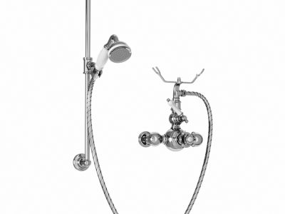 Aufputz-Thermostat-Brausebatterie
