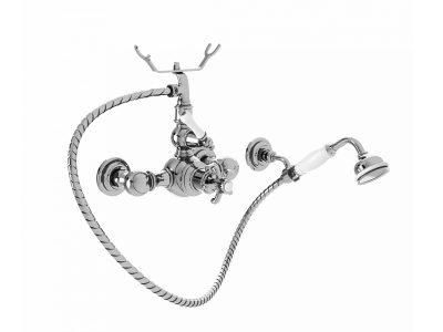 Aufputz-Thermostat-Brausebatterie