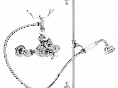 Aufputz-Thermostat-Brausebatterie