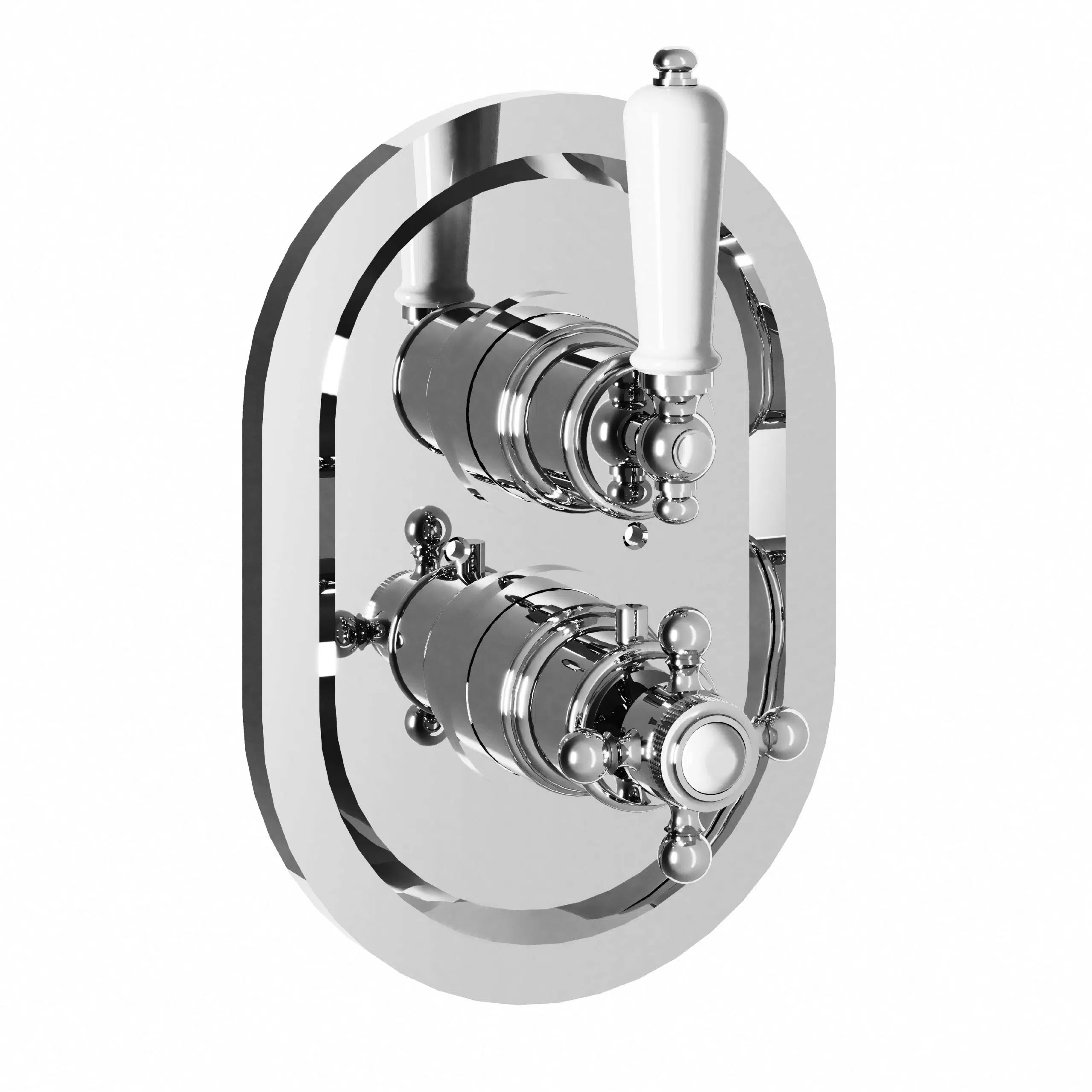 Sichtteile zu Eurotherm-Unterputz-Thermostat