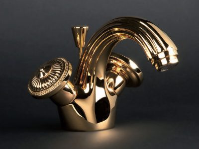 Waschtisch-Einloch-Zweigriff-Armatur