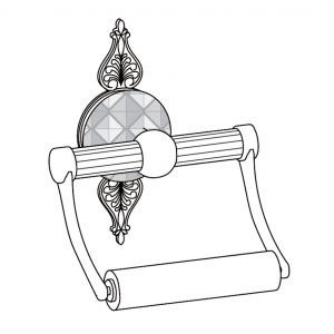 WC-Papierhalter ohne Deckel