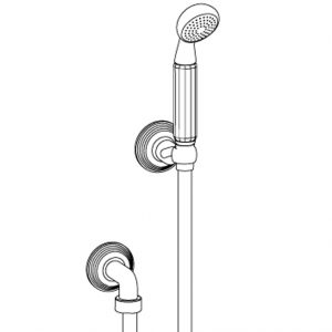 Duschgarnitur mit Wandhaken