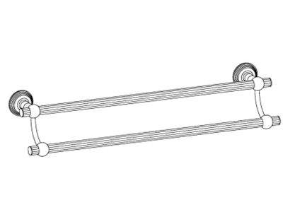 Handtuchhalter doppelt