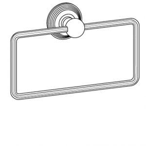 Handtuchhalter, rechteckig