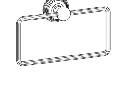 Handtuchhalter, rechteckig