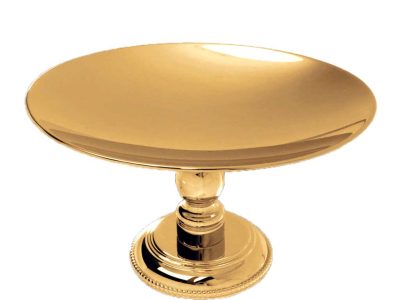Standseifenschale aus Metall, oval