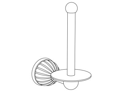 Reservepapierhalter wandhängend