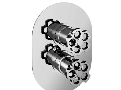 Sichtteile zu Eurotherm-Unterputz-Thermostat