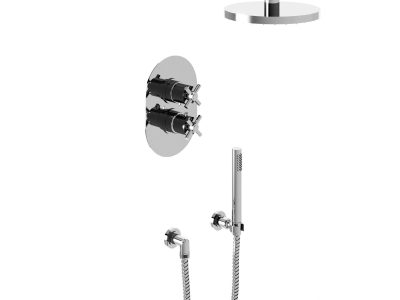 Aufputz-Thermostat-Duschsystem