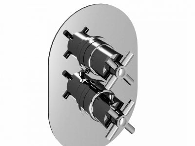 Sichtteile zu Eurotherm-Unterputz-Thermostat