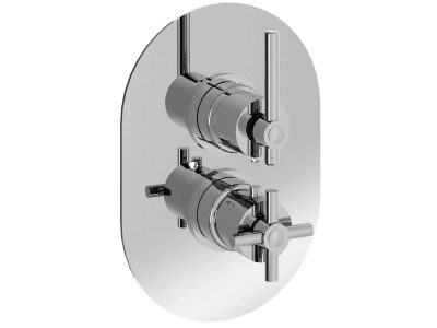 Sichtteile zu Eurotherm-Unterputz-Thermostat