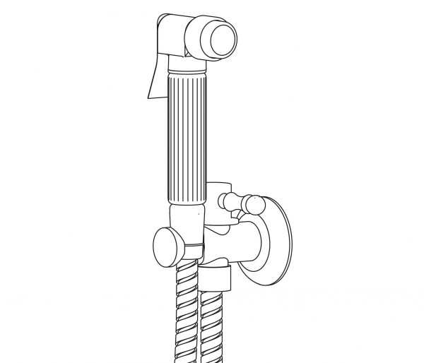 Hygienisches Handbrausensystem