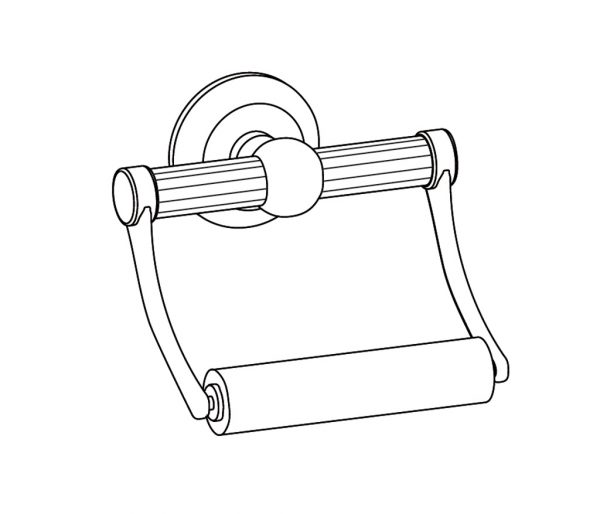 WC-Papierhalter ohne Deckel