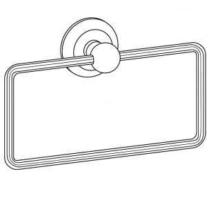 Handtuchhalter, rechteckig
