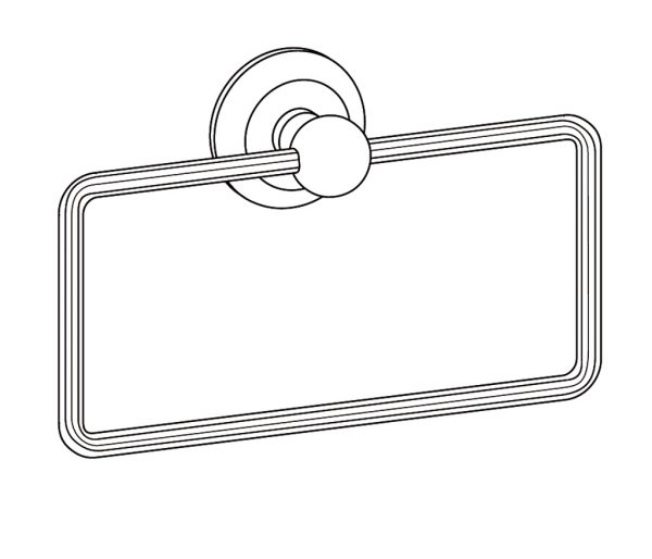 Handtuchhalter, rechteckig