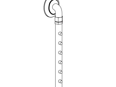Seitenbrausestange