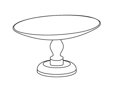 Standseifenschale aus Metall, oval