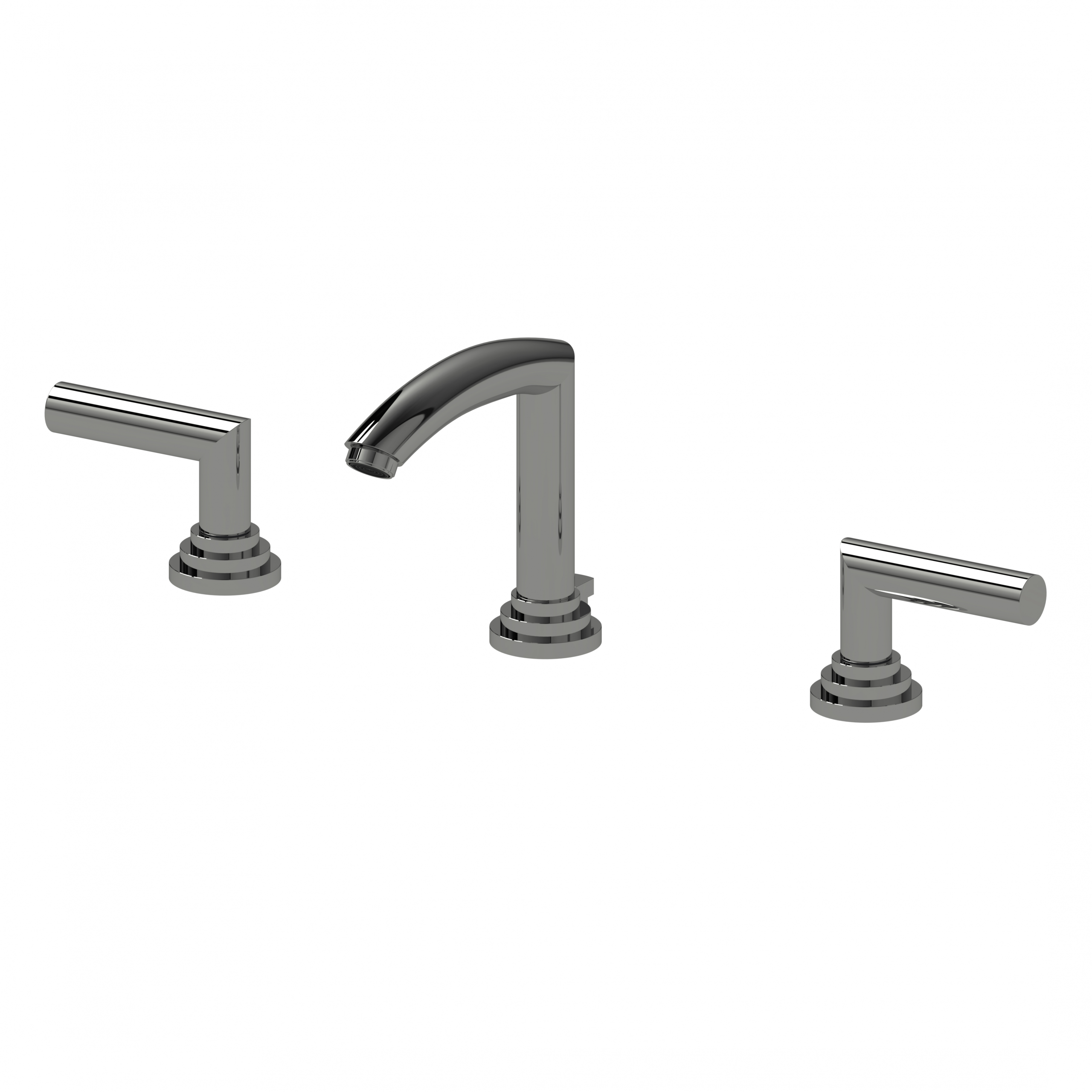 Dreiloch-Waschtischarmatur mit hohem Standauslauf, DN 15